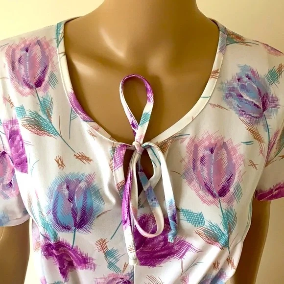 VINTAGE | David Keys floral midi dress - Picture 7 of 12